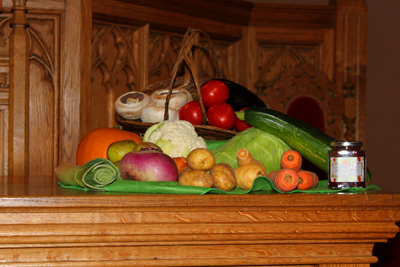 Harvest produce